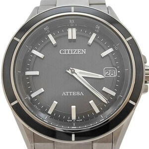 CITIZEN Attesa CB3030-76E H128-001R701 Black Silver Titanium Men's Watch